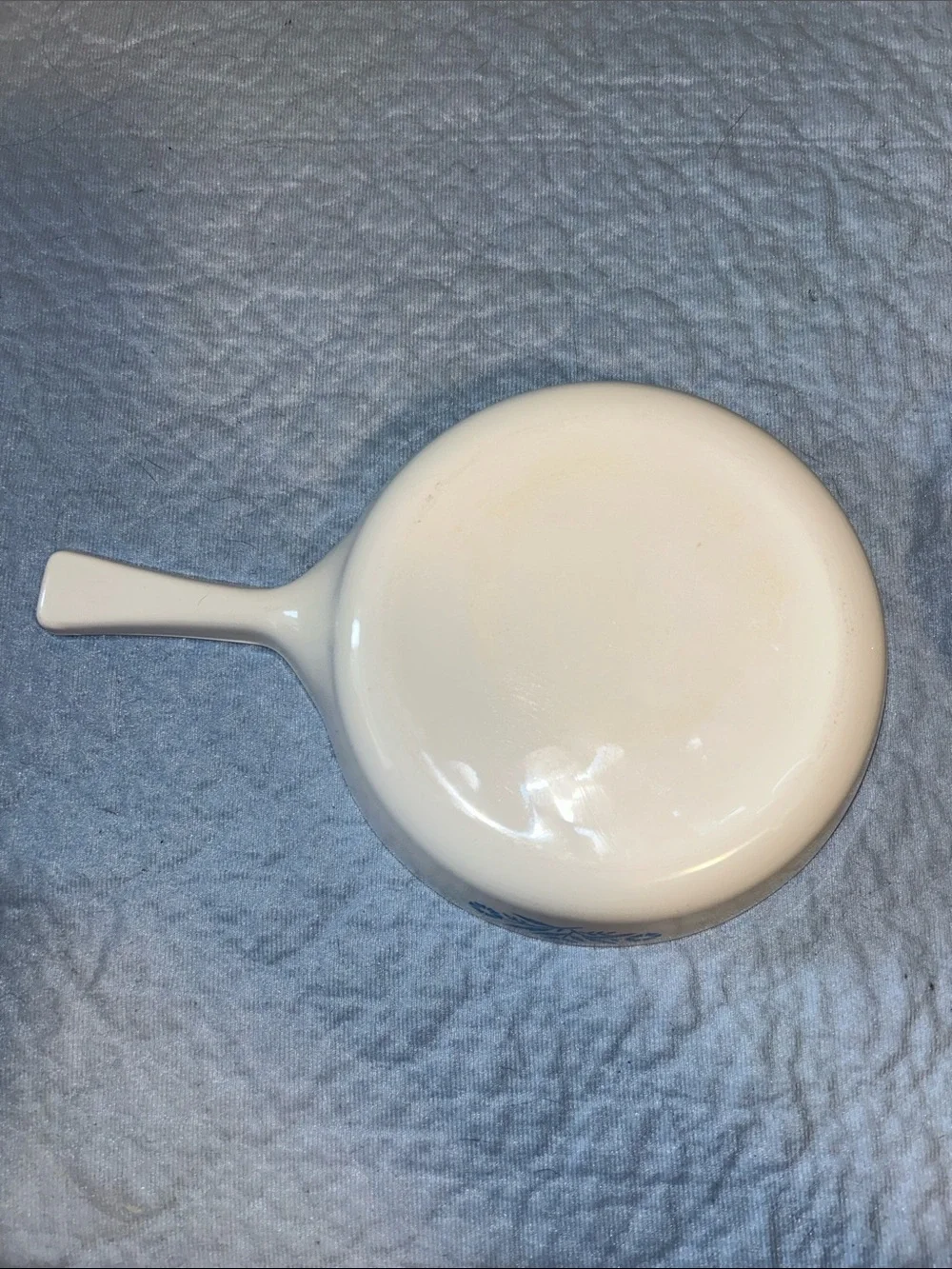 Corning Ware Blue Cornflower With Clear Lid